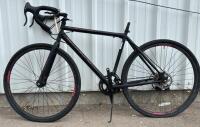 Trek Gravel/Cyclocross Bike, Matte Black with Red Accents, 700x35C Tires, Mechanical Disc Brakes