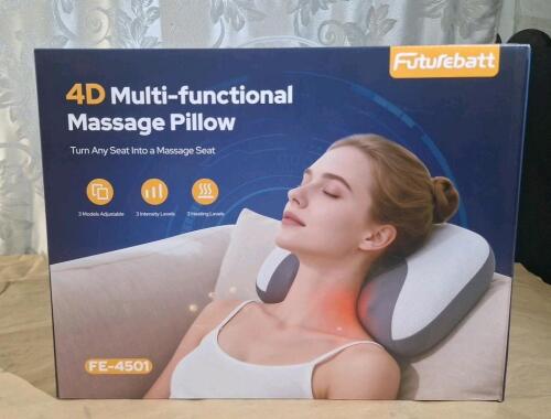 (1) Futurebatt 4D Multi-Functional Massage Pillow