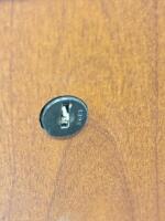 Office Storage Cabinet/Credenza, 48" W x 20" D x 30" H, Locking Mechanism with Key - 5