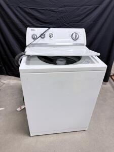 Whirlpool Top-Load Washer, 3.5 Cu. Ft. Capacity, Mechanical Controls, White, 27"x27"x43"