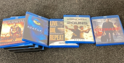 Assorted Blu-ray Movies