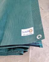 (1) Sunpro Mesh Tarp, 160"L x 59"W & (2) Bicycle Handlebars - 3