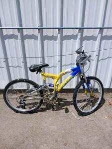 Rhino Matrix 6.0 Full-Suspension Mountain Bike, 24" Wheels, 21-Speed Shimano Drivetrain