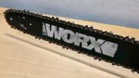 WORX WG305.1 Electric Chainsaw, 14" Bar, 8 Amp Motor, Tool-Free Chain Tensioning - 3