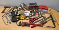 Assorted Mechanic & Hand Tools Lot - Neiko, Arrow, CH, Sockets, Wrenches, Pneumatic Tool And More