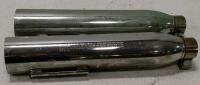 Two Harley Davidson Exhaust