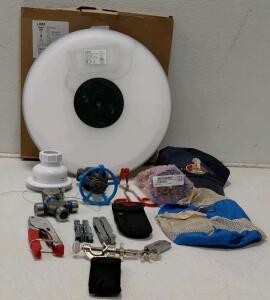 Libtti Light with Assorted Industrial Tools and Accessories