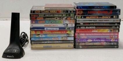 EFJohnsons microphone (Can't Test), Shrek, Avatar, Jurassic Park, Star Wars, Muppets and More