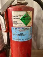 Multiple Amerex ABC Dry Chemical Fire Extinguishers, B402 (5 lb), B417 (2.5 lb), and Super 210S- cannot test items - 5