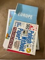 Large Lot 27 Mixed Books &ndash; Fiction, Nonfiction, Reference, Classics, Atlases, Illustrated - 5