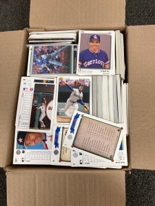 Box Of Various Sports Cards