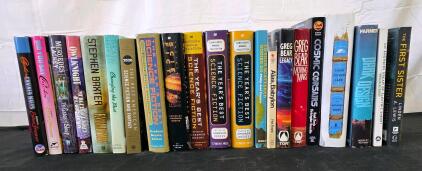 6 Volumes of "The Year's Best Science Fiction," Mercedes Lackey and Greg Bear Science Fiction Works plus More