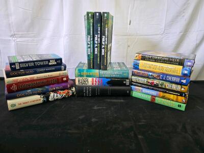 Doctor Who and Science Fiction/Fantasy Hardcover and Paperback Book Collection