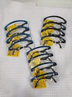 Willson Eclipse ANSI Z87 Safety Glasses, Multiple Tints, Camo Frame, CSA, LED Lenser Cases - 3