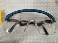 Willson Eclipse ANSI Z87 Safety Glasses, Multiple Tints, Camo Frame, CSA, LED Lenser Cases - 6
