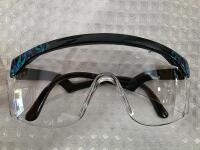 Willson Eclipse ANSI Z87 Safety Glasses, Multiple Tints, Camo Frame, CSA, LED Lenser Cases - 7