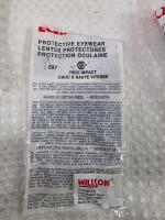 Willson Eclipse ANSI Z87 Safety Glasses, Multiple Tints, Camo Frame, CSA, LED Lenser Cases - 9