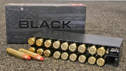 Hornady BLACK .450 Bushmaster 250gr FTX, 20 Rounds, #82246, Factory Brass, Full Box