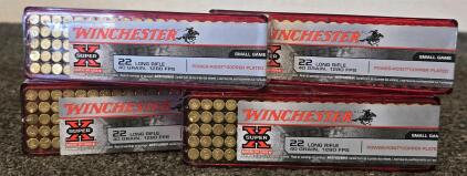 Winchester Super X .22LR 40gr Power-Point Copper Plated, 1280fps Ammo, 400 Rounds