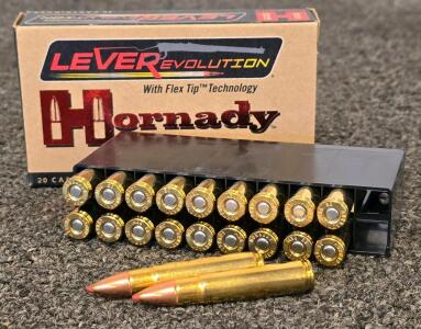 Hornady LEVERevolution .35 Remington 200 gr FTX Ammunition, 20 Rounds