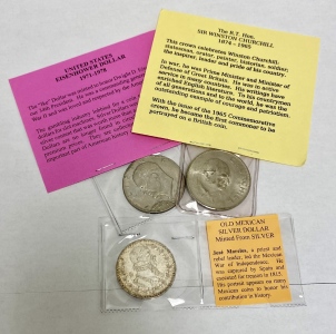 (3) Historical Leader Coins