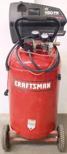 CRAFTSMAN 33-Gallon 175 PSI Portable Electric Air Compressor, 1.7 HP, Oil-Free Pump