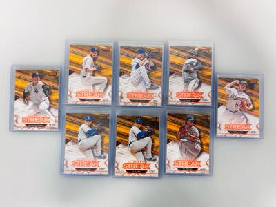2017 Topps Stadium Club Scoreless Streak /50 Lot &ndash; Lester, Sale, Darvish, Gray, Urias, Tanaka, Cueto
