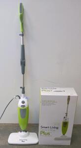 Smart Living Steam Mop Plus, 1500W, 110&deg;C Steam, Pivoting Head, 18-ft Cord, 4.6 lbs