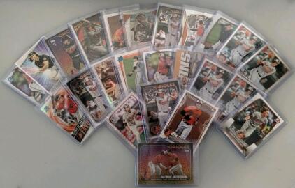 Baltimore Orioles Rookie/Prospect Baseball Card Lot: Henderson, Rutschman, Holliday, 27-Card Mix