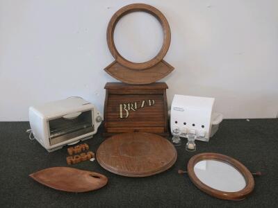 Kitchen & Home Decor: Philips HD4468 Toaster Oven, Bread Box, Dispenser IV, Wood Decor & More