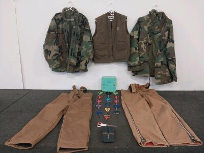 M-65 & ECWCS Field Jackets, Bib Overalls, UPS Vest, FiveBrother Liner, Suspenders, L/XL