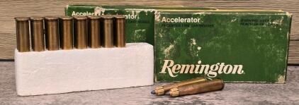 Remington 30-30 Win. Accelerator R3030A 55gr SP Centerfire Ammo, Brass Case, 58 Total Rounds