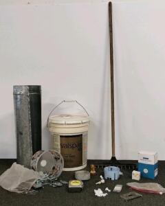 Royal 6" x 2' Stovepipe, Valspar 5-Gal Exterior Paint, Rake, Tools & Hardware, Kalispell MT