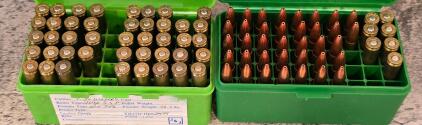 .35 Remington Reloaded Ammo, Mixed Brass, 200gr Soft Point, BL-C(2)/WIN 748, Approx. 87 Rounds