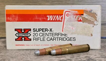 Winchester Super-X .35 Remington 200gr Silvertip, 20 Rounds, X35R3, Brass Case