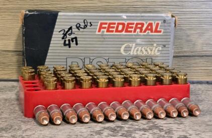 .357 SIG 125gr FMJ Ammunition &ndash; 47 Rounds, Mixed Winchester and Speer