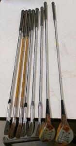 Vintage Wilson Laura Baugh Imperial Ladies Golf Clubs Set &ndash; 7 Clubs, Steel & Wood Shafts