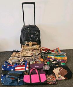 Suitcase, Bags Including DuroLite, Eddie Bauer, Sports Plus Olympia, And More