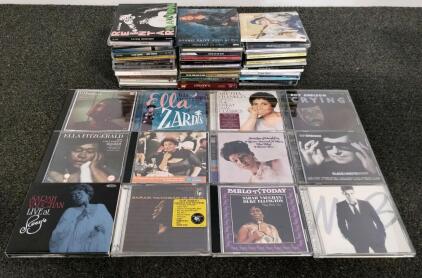 Vocal Jazz/Pop/Blues CD Collection &ndash; 60 CDs Featuring Ella Fitzgerald, Aretha Franklin, And More