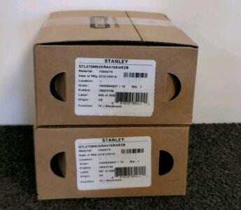 (2) Keyable Stanley Storeroom Door Handles - Model QTL270M626RA478SWEZB