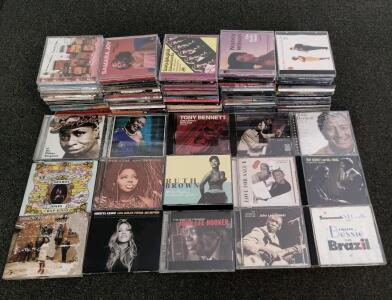 Large Collection of Jazz, Blues, & Pop Music CDs &ndash; Featuring Linda Ronstadt, k.d. lang, Nnenna Freelon
