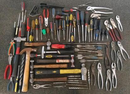 Hand Tools: Stanley, Milwaukee, Screwdrivers, Pliers, Hammers, Bits