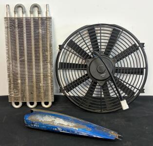 Universal 12V Electric Cooling Fan UN10209, Transmission Oil Cooler, Western Flyer Bicycle Tank