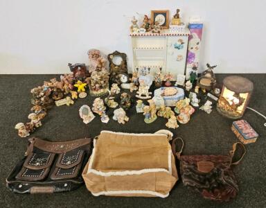 Several Cherished Teddies Selections, Enesco Starlight Starbright Unicorn Figurines: "Discover Your Dreams" & "Follow Your Heart", Various Single Collectibles, And More