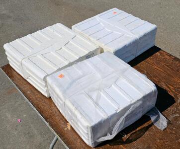 Bedrosians Marble Dolomite 3x12 Honed Tile, 40 Pieces, 10 sq. ft. Coverage
