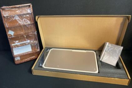 Stainless Steel Cutting Board with Bench Scraper, 15.7 x 12 in, 1.5 lbs, New In Box