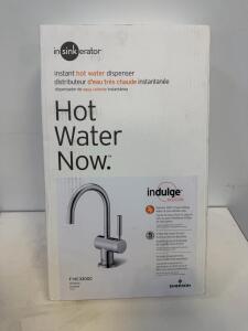 InSinkErator F-HC3300C Chrome Modern Instant Hot & Cold Water Dispenser Faucet, Brass, NSF Certified