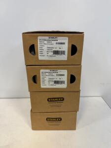 (4) Stanley QTL270M626RA478SWEZB Storeroom Lever Lock, Satin Chrome, Commercial Grade 2