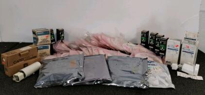 Large Lot Track Lighting Fixtures, Philips CFL & Flood Lamps, Kingbright SMD LEDs & Components