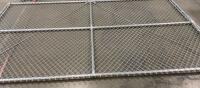 Large Lot Chain Link Fence Panels, Mesh Rolls & Hardware, Galvanized Steel,Temp Fence - 2